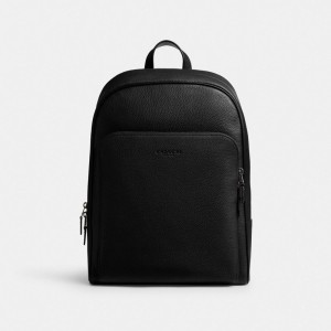 Black Men Coach Gotham Backpacks | NZ_CH32536