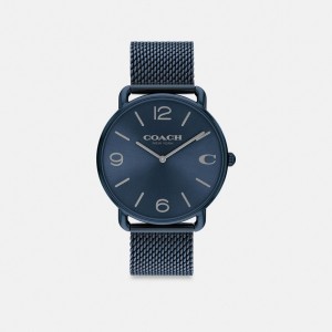 Blue Men Coach Elliot 41 Mm Watches | NZ_CH86149