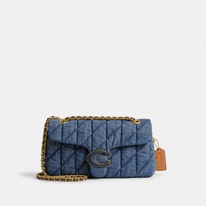 Blue / Indigo Women Coach Tabby 26 With Quilting Denim Shoulder Bags | NZ_CH26777