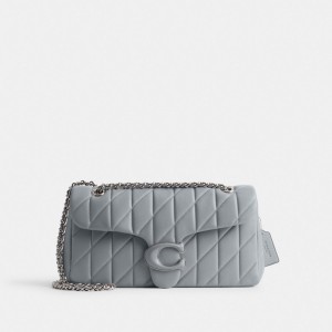 Grey Blue Women Coach Tabby 33 With Quilting Nappa Leather Shoulder Bags | NZ_CH32515