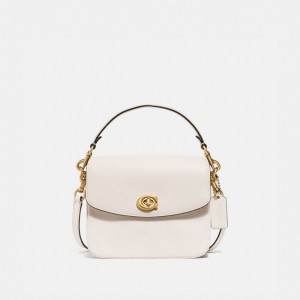 White Women Coach Cassie 19 Leather Crossbody Bags | NZ_CH25510