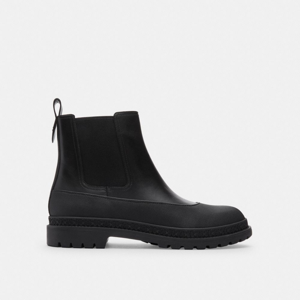 Black Men Coach Carver Boots | NZ_CH50566