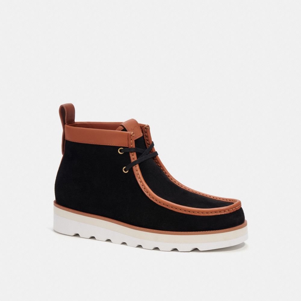 Black Men Coach Chukka Boots | NZ_CH45352