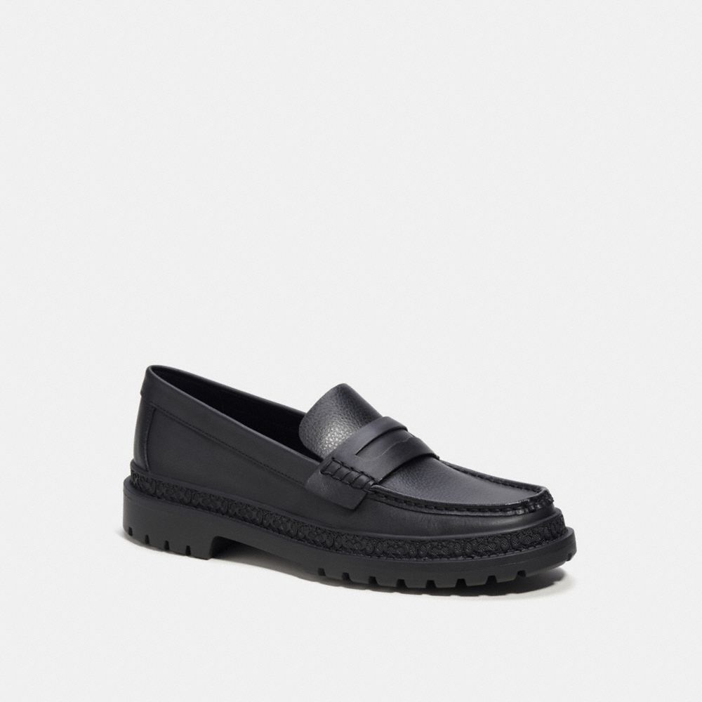 Black Men Coach Cooper Loafers | NZ_CH23026