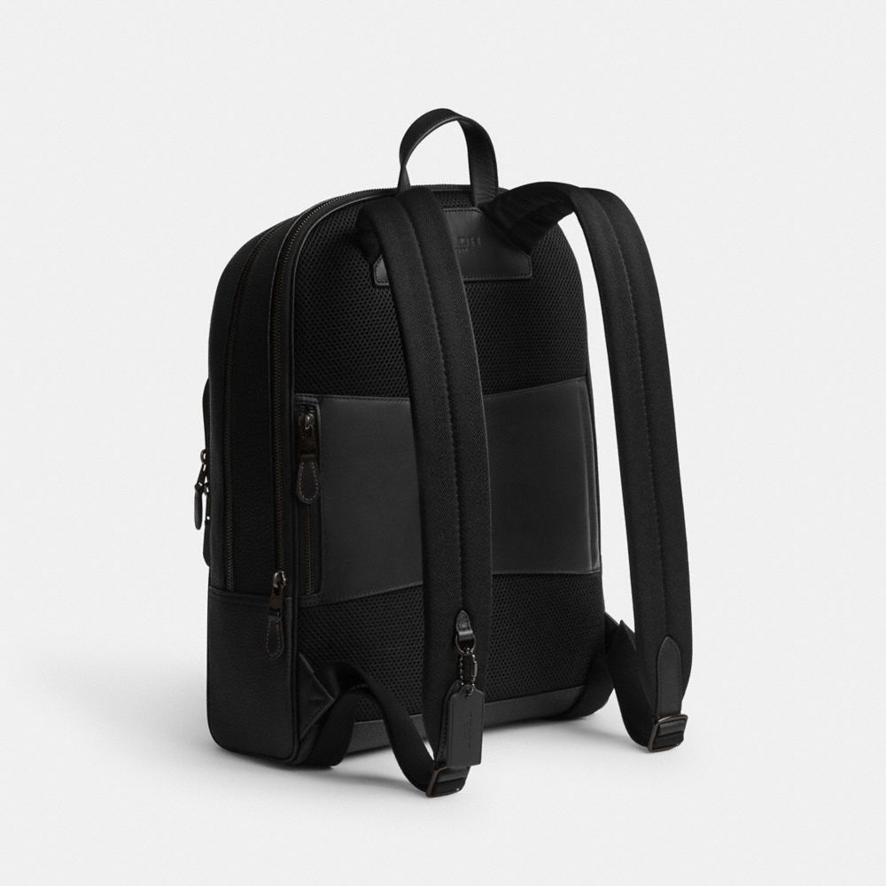 Black Men Coach Gotham Backpacks | NZ_CH32536