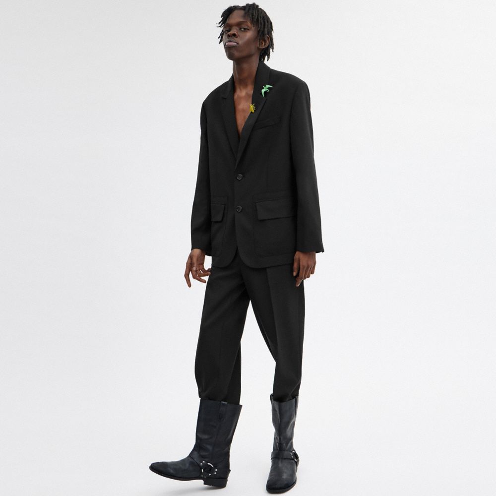 Black Men Coach Tailoring Jackets | NZ_CH81322