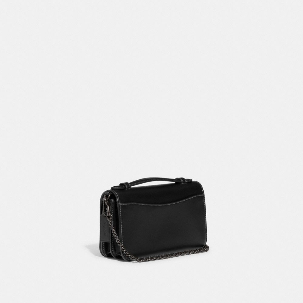 Black Women Coach Bea Pewter Crossbody Bags | NZ_CH97302