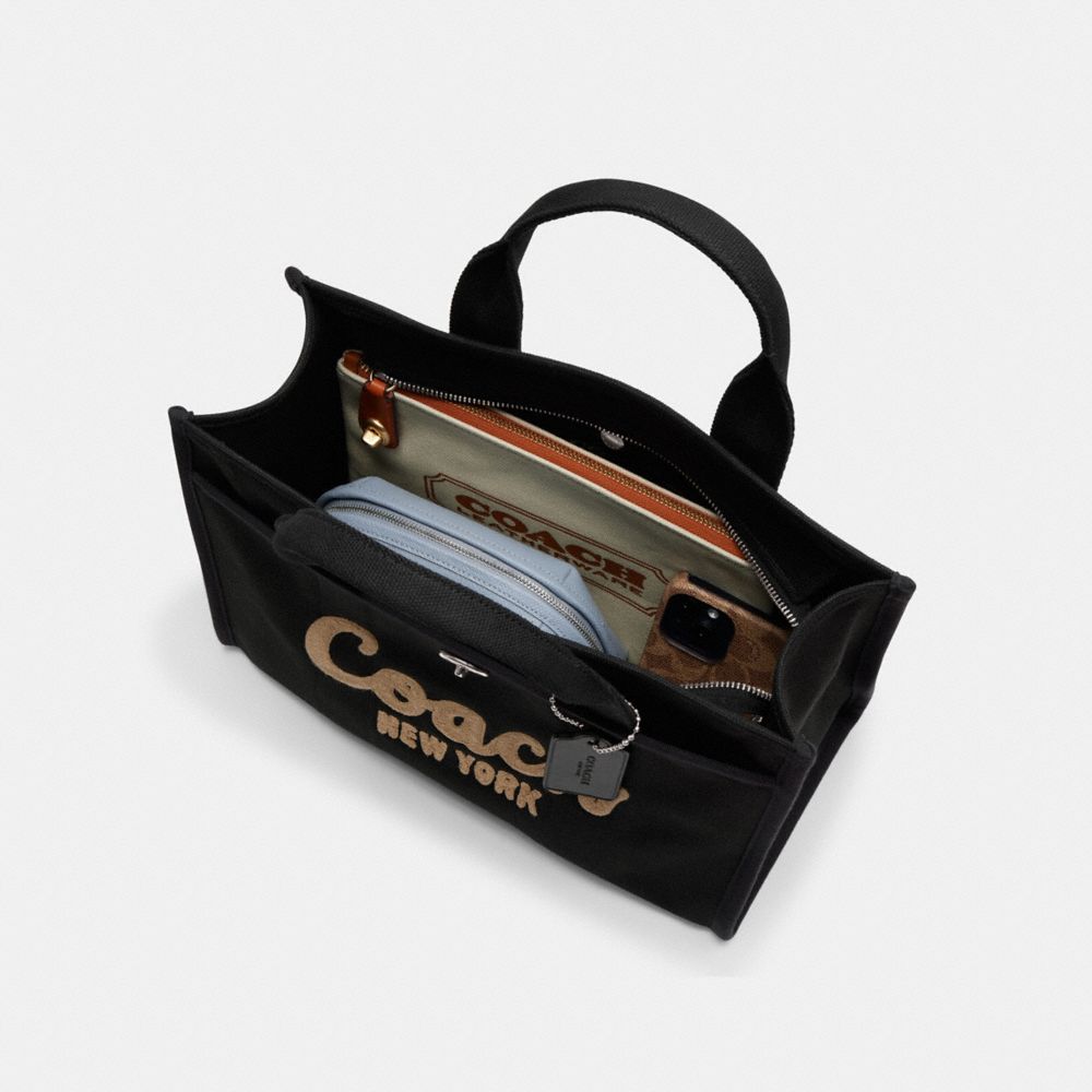 Black Women Coach Cargo Tote Bag | NZ_CH93126