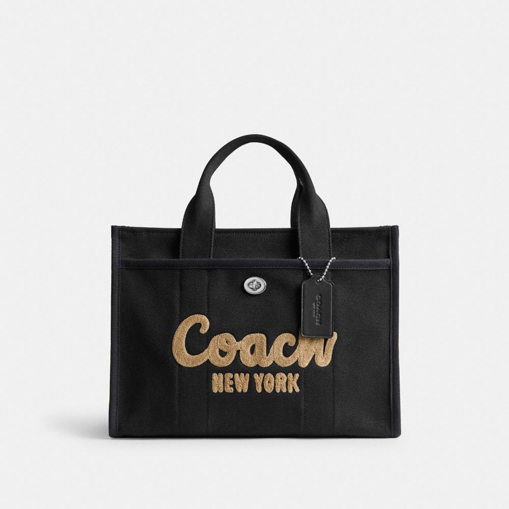 Black Women Coach Cargo Tote Bag | NZ_CH93126