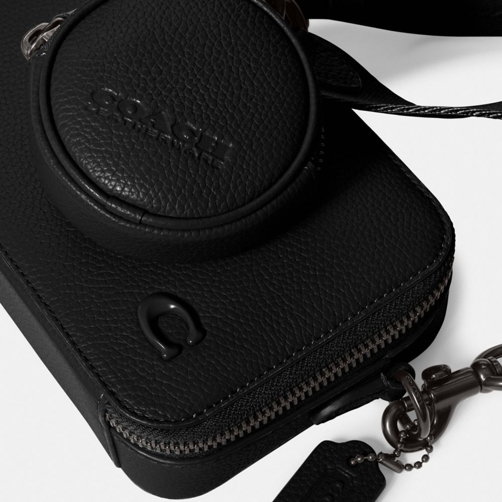 Black Women Coach Charter Slim Crossbody Bags | NZ_CH16791