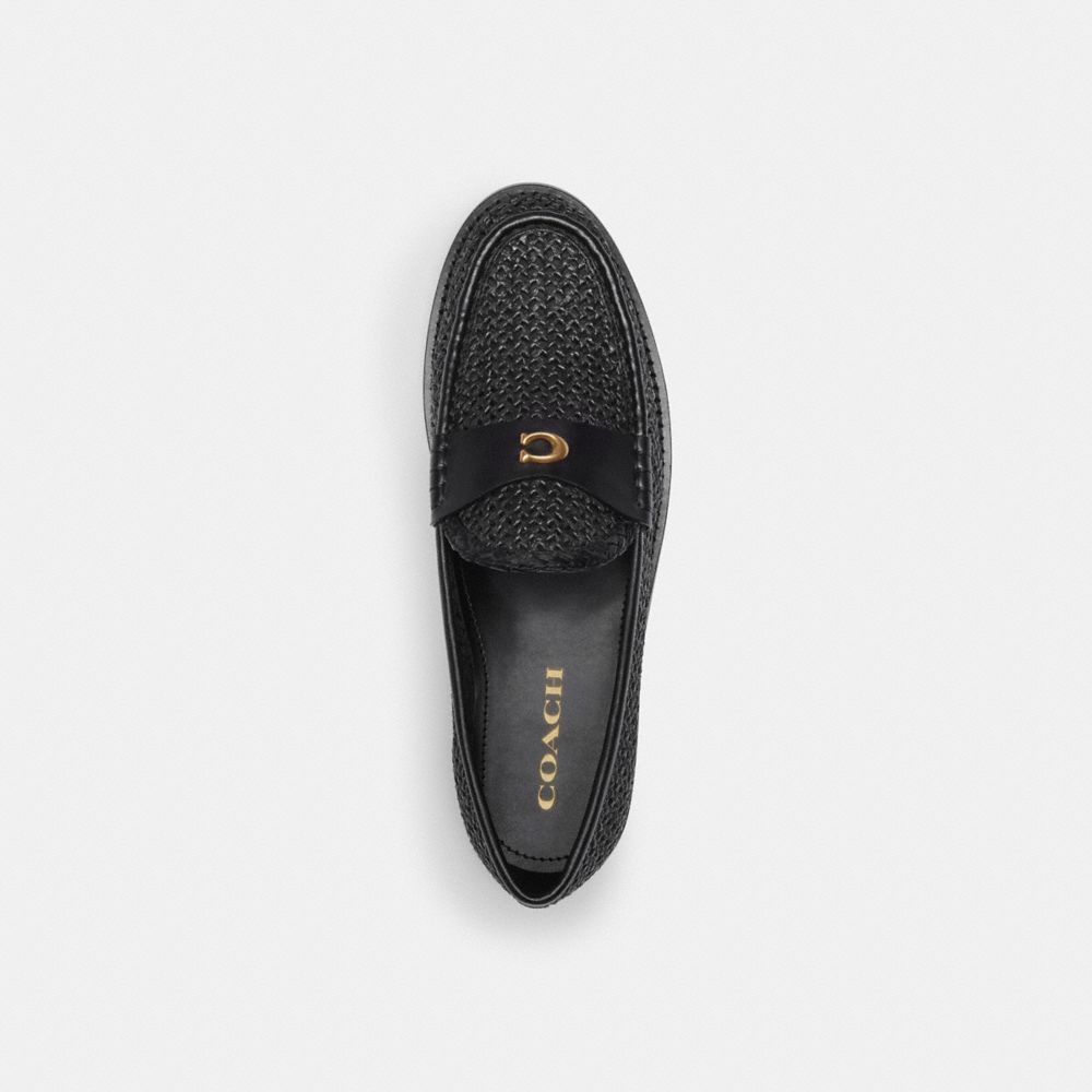 Black Women Coach Jolene Loafers | NZ_CH12605