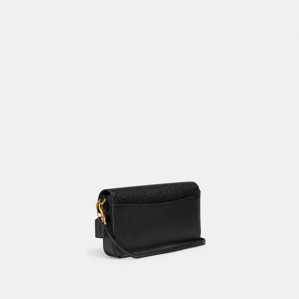 Black Women Coach Wyn Crossgrain Leather Crossbody Bags | NZ_CH93178