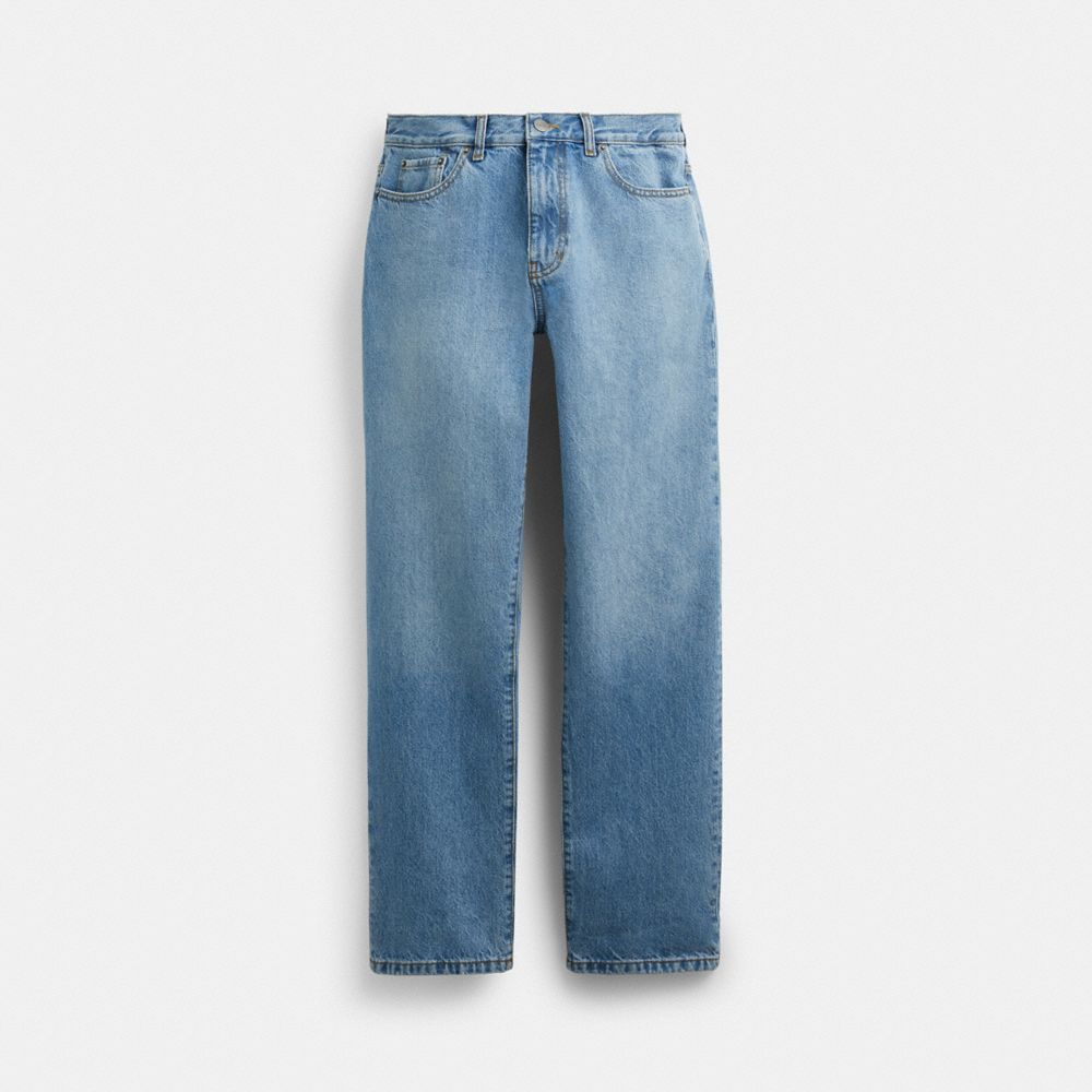 Blue Men Coach Denim Jeans | NZ_CH53861