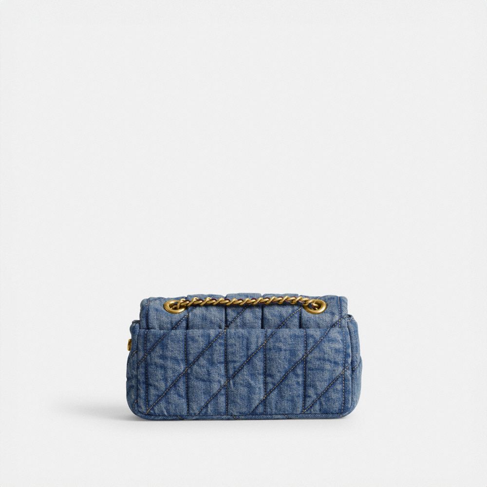 Blue / Indigo Women Coach Tabby 20 With Quilting Denim Shoulder Bags | NZ_CH81749