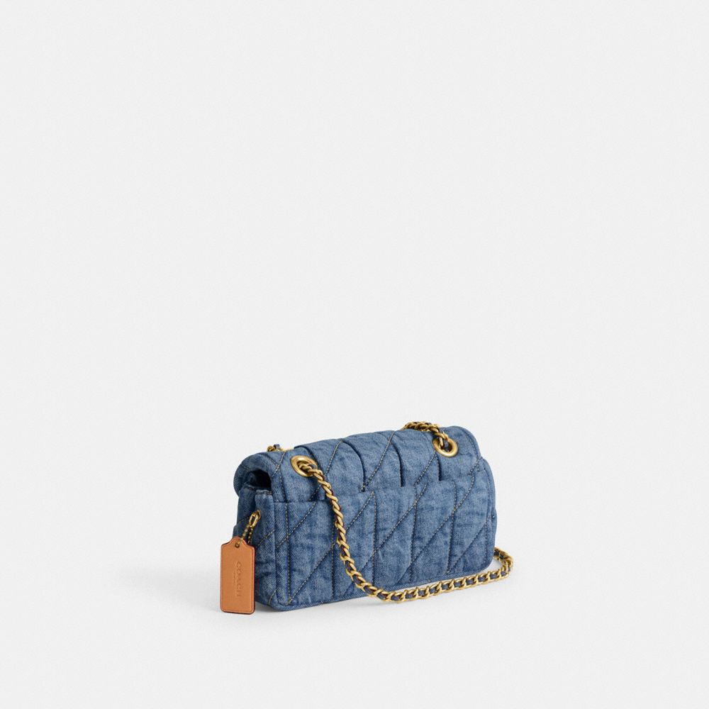 Blue / Indigo Women Coach Tabby 20 With Quilting Denim Shoulder Bags | NZ_CH81749