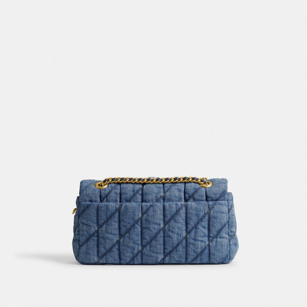 Blue / Indigo Women Coach Tabby 26 With Quilting Denim Shoulder Bags | NZ_CH26777