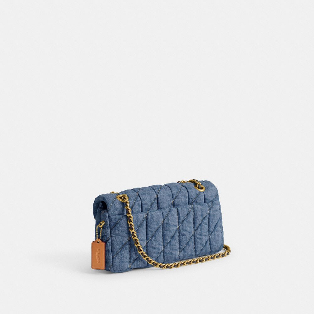 Blue / Indigo Women Coach Tabby 26 With Quilting Denim Shoulder Bags | NZ_CH26777