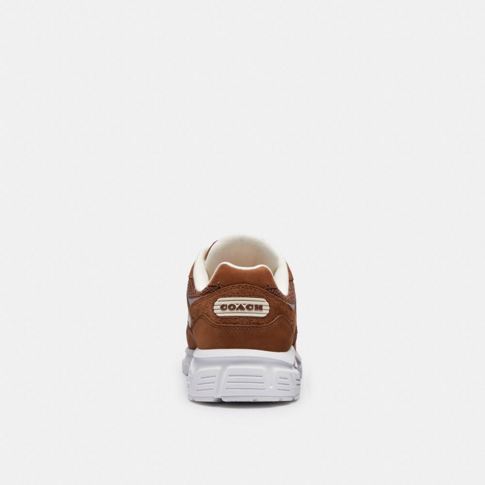 Brown Men Coach C301 Sneakers | NZ_CH54983