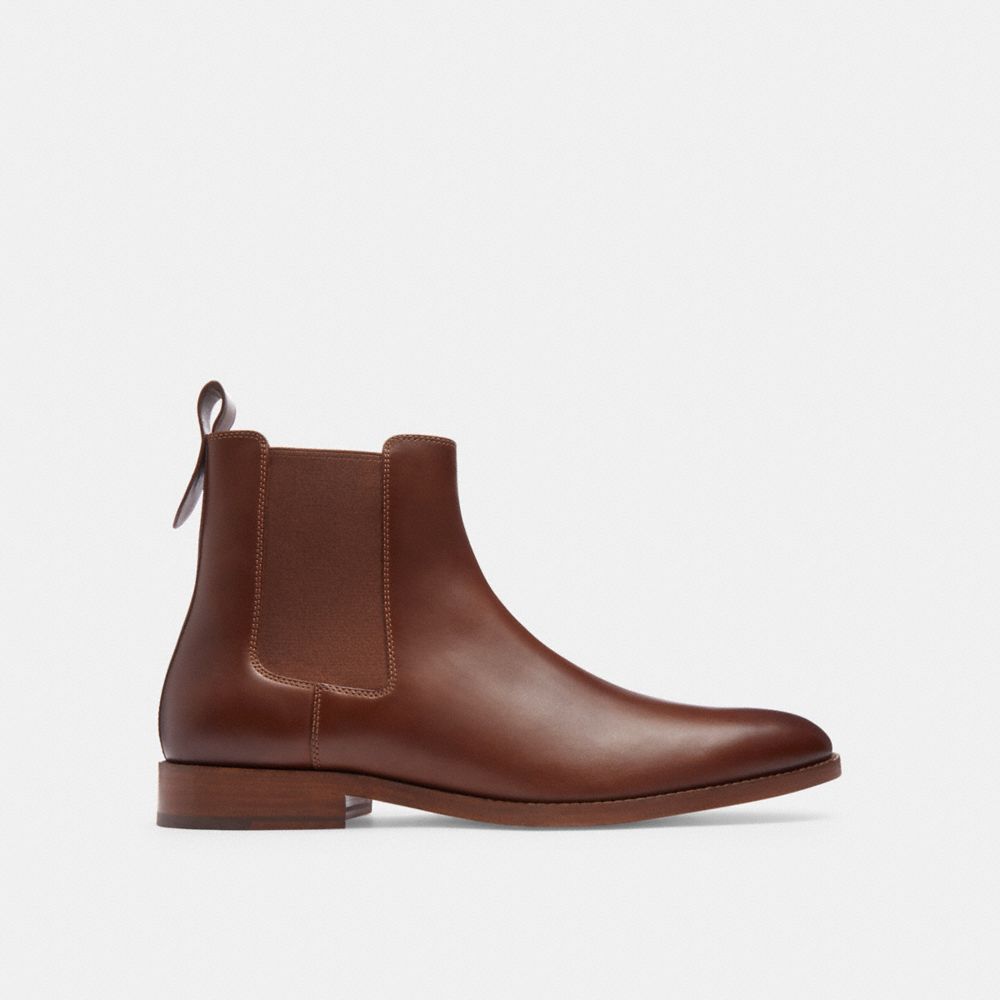 Brown Men Coach Dalton Chelsea Boots | NZ_CH34869