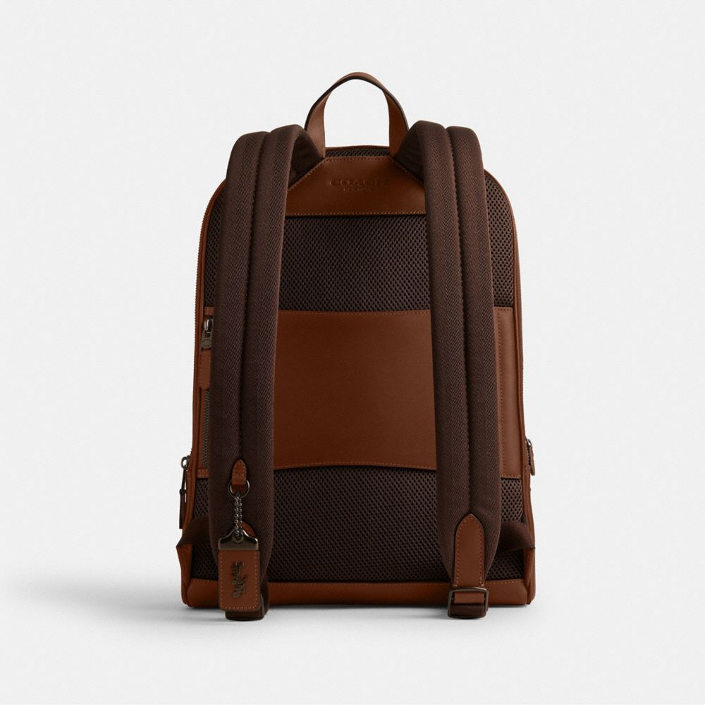 Brown Men Coach Gotham Backpacks | NZ_CH25787