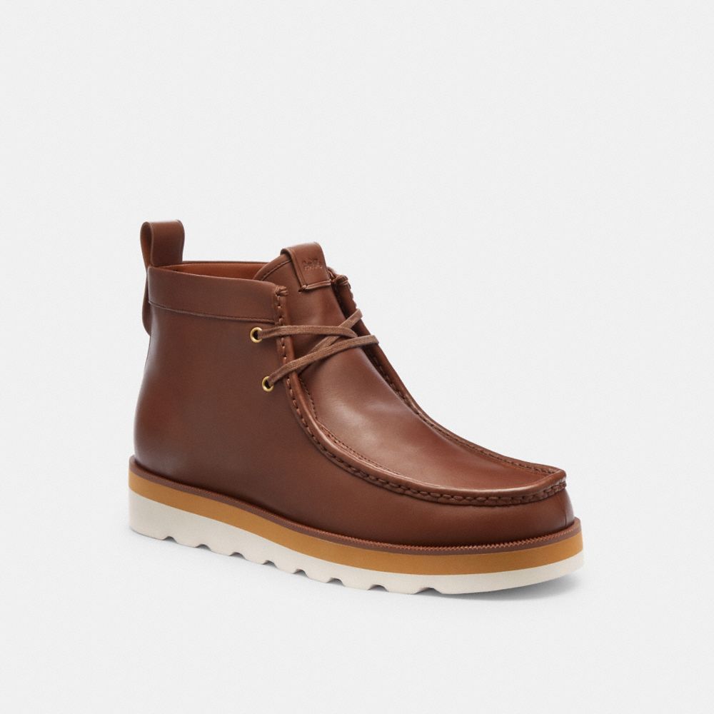 Brown Men Coach Spencer Boots | NZ_CH89977