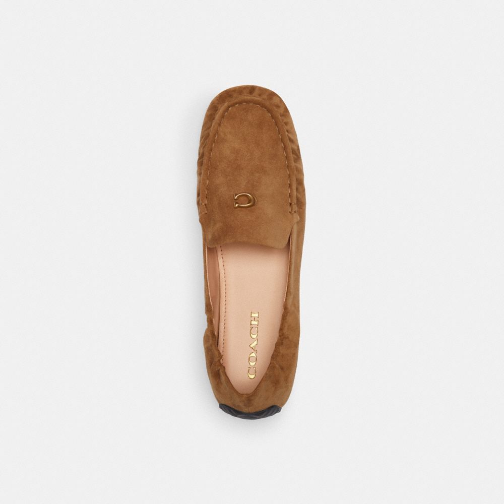 Brown Women Coach Ronnie Coconut Loafers | NZ_CH30501