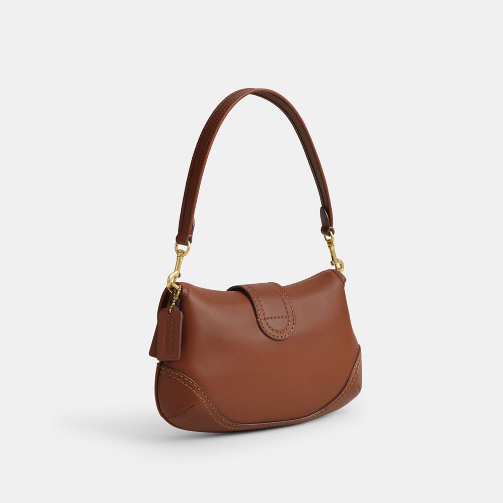 Brown Women Coach Soho In Regenerative Leather Brass Shoulder Bags | NZ_CH90704