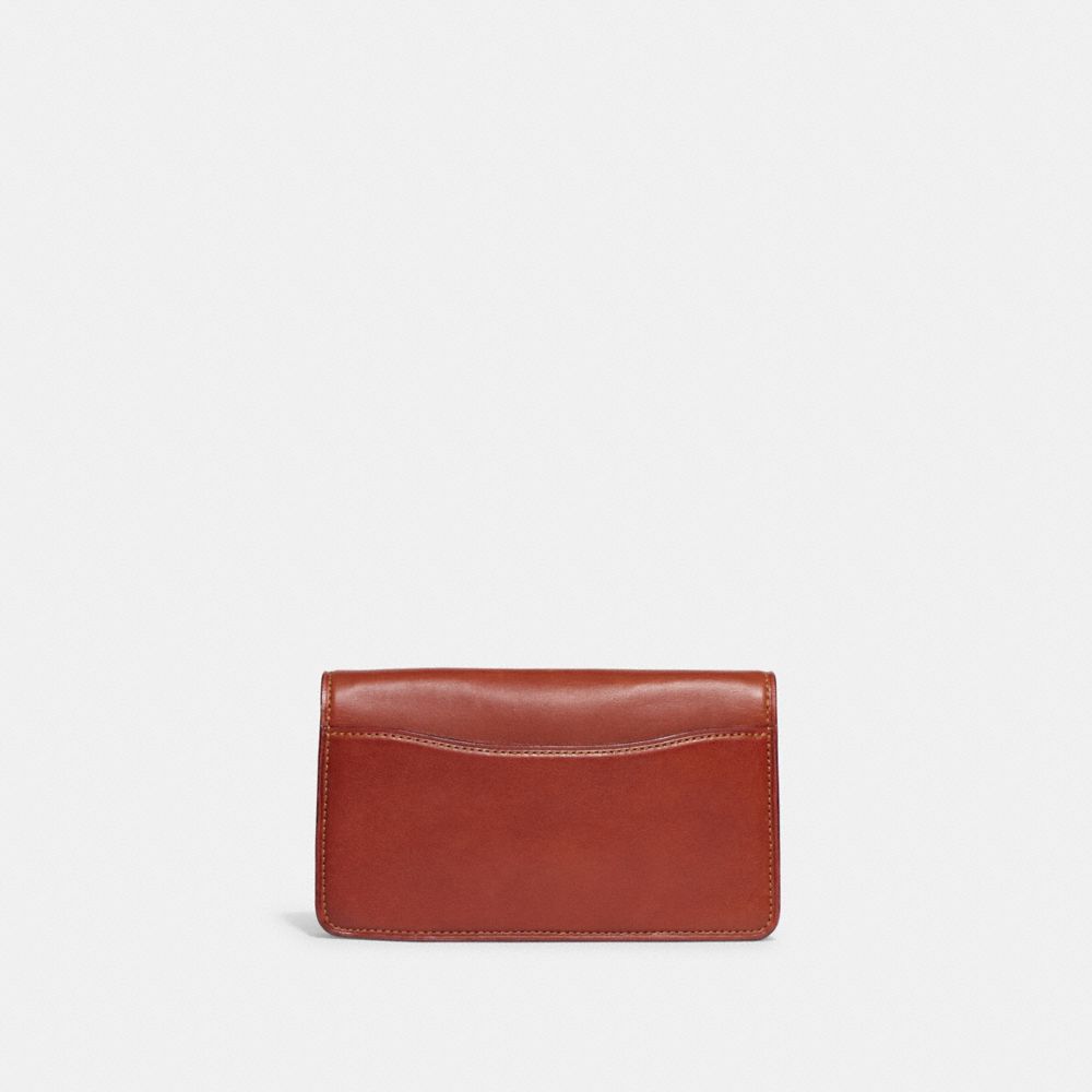 Brown / Red Women Coach Tabby Crossbody In Signature Small Wallets | NZ_CH61548