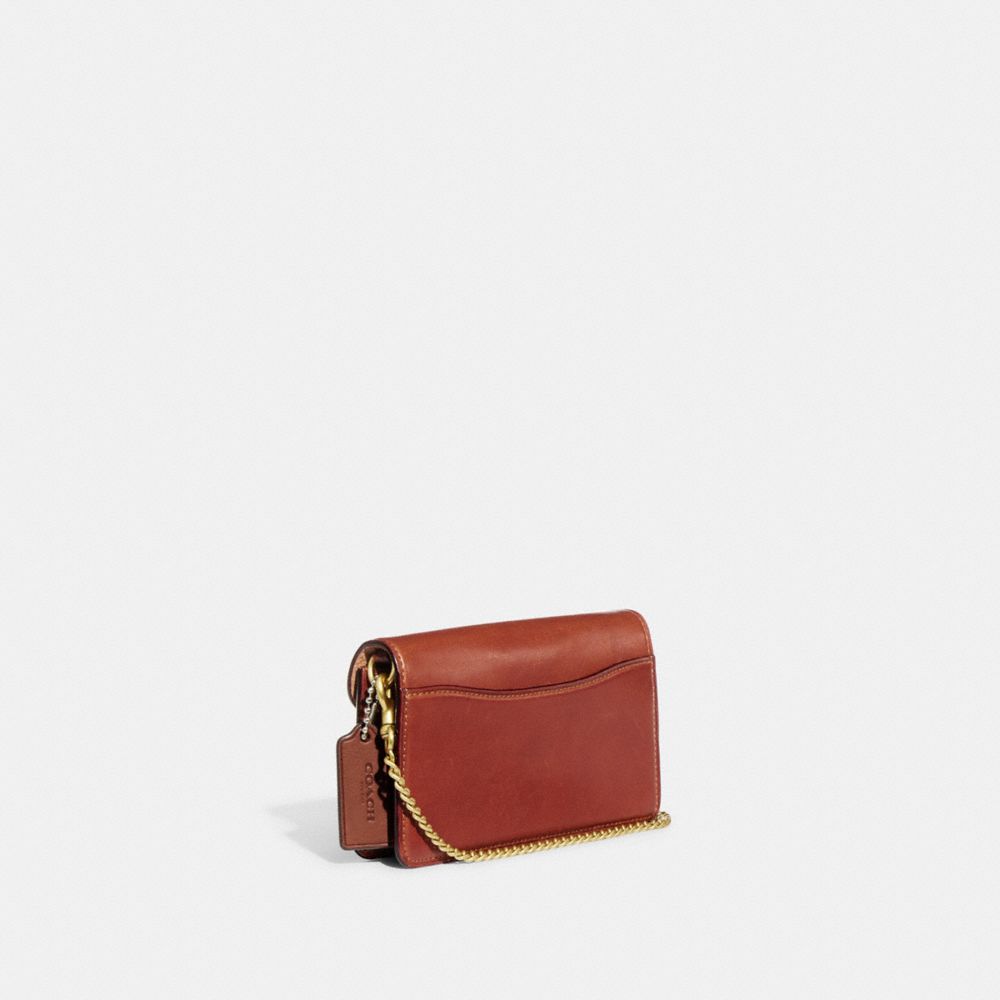 Brown / Red Women Coach Tabby Crossbody In Signature Small Wallets | NZ_CH61548