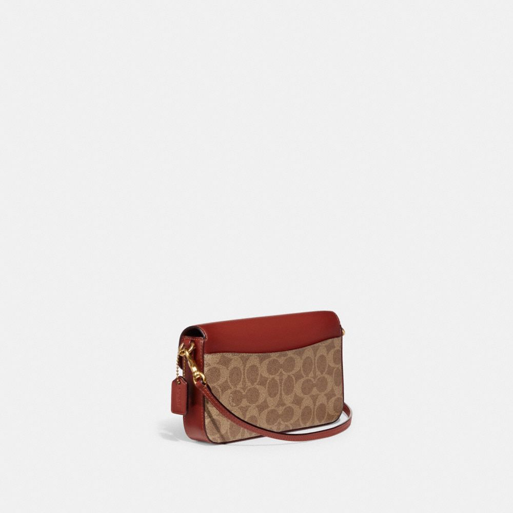 Brown / Red Women Coach Wyn In Signature Crossbody Bags | NZ_CH82859