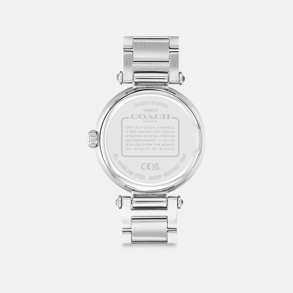 Grey Women Coach Cary 34 Mm Stainless Steel Watches | NZ_CH61693