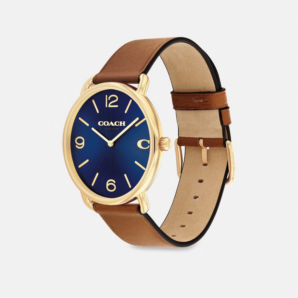 Navy Men Coach Elliot 41 Mm Watches | NZ_CH46252