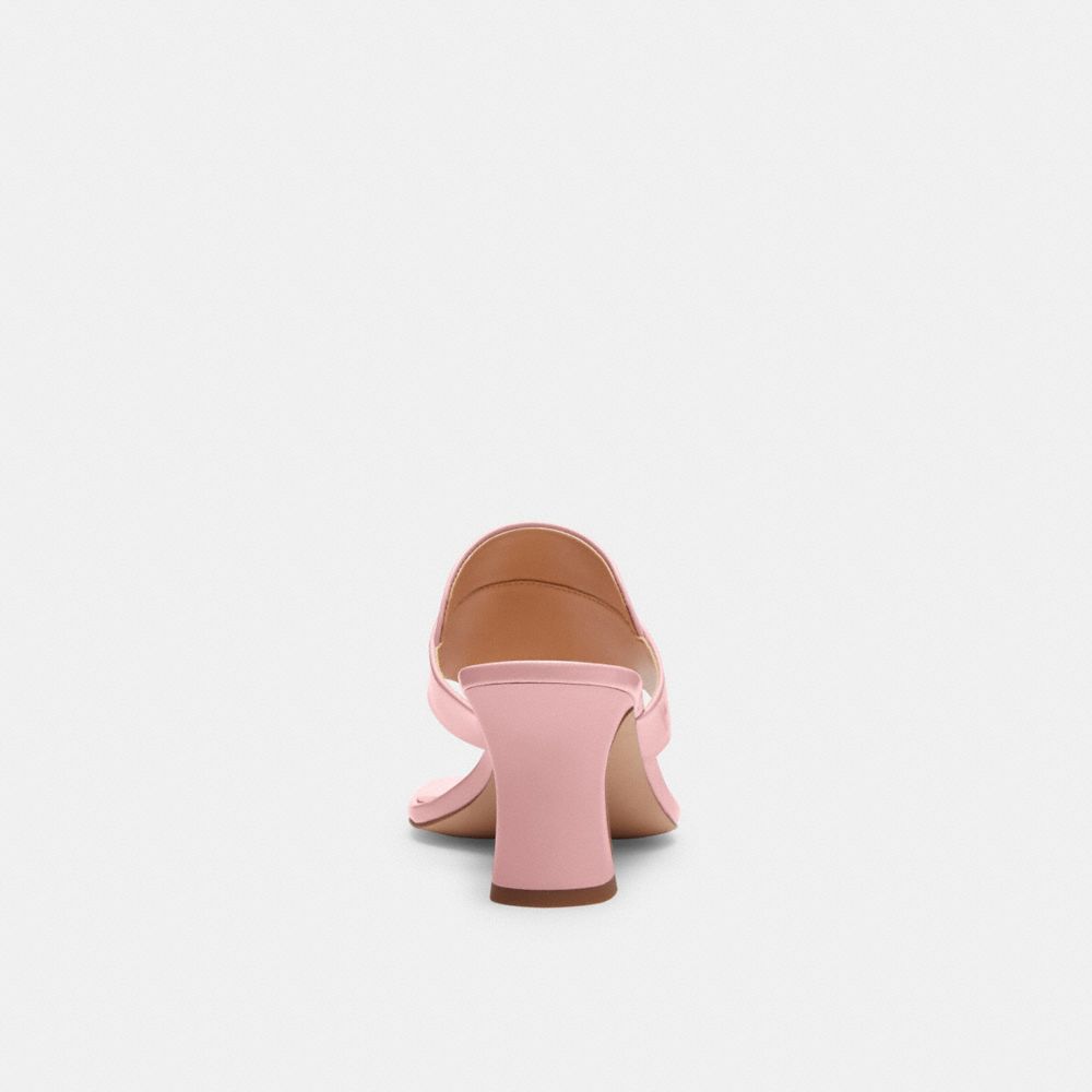 Pink Women Coach Bree Soft Sandals | NZ_CH32586