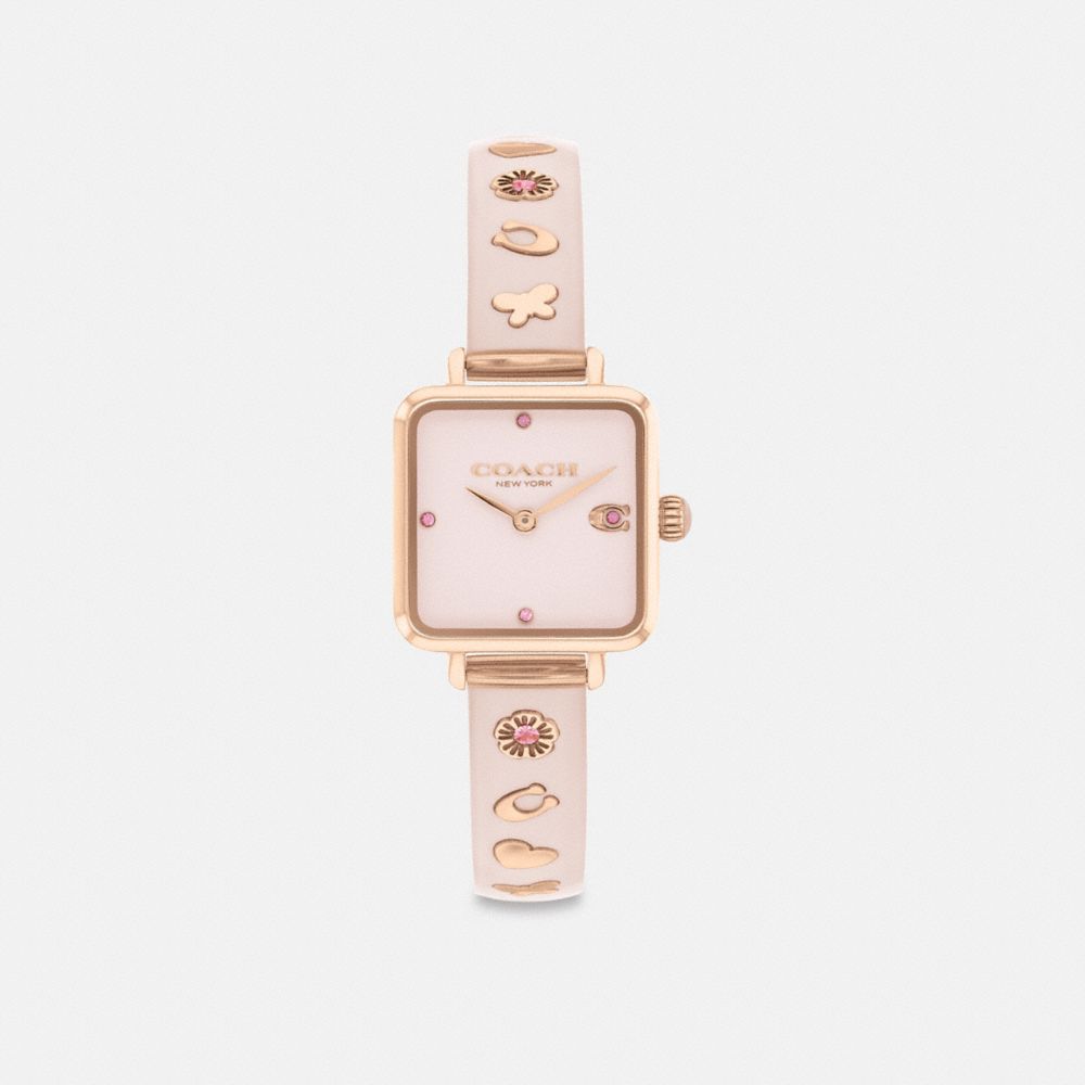 Pink Women Coach Cass 22 Mm Blush Watches | NZ_CH14854