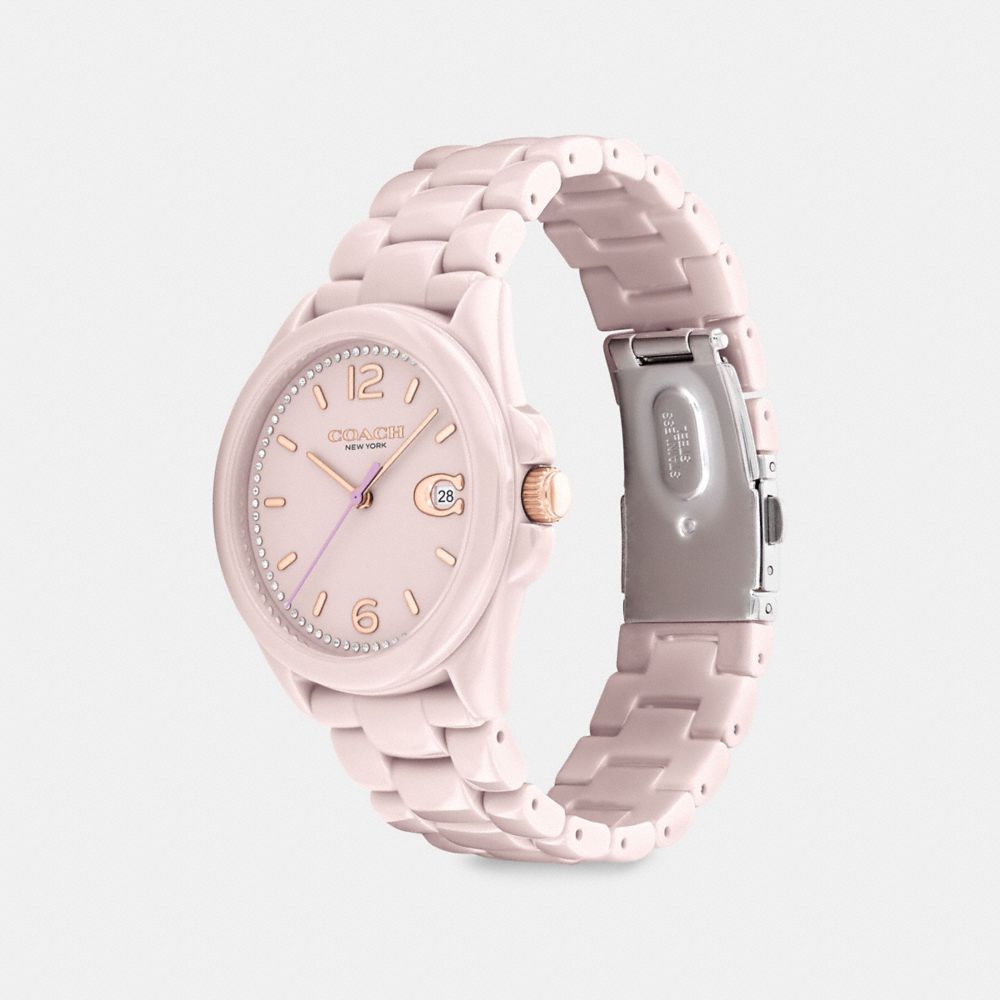 Pink Women Coach Greyson 36 Mm Blush Watches | NZ_CH96991