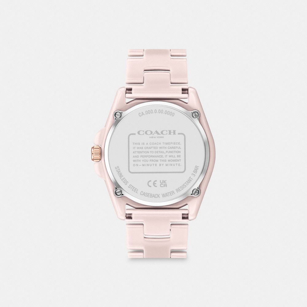 Pink Women Coach Greyson 36 Mm Blush Watches | NZ_CH96991