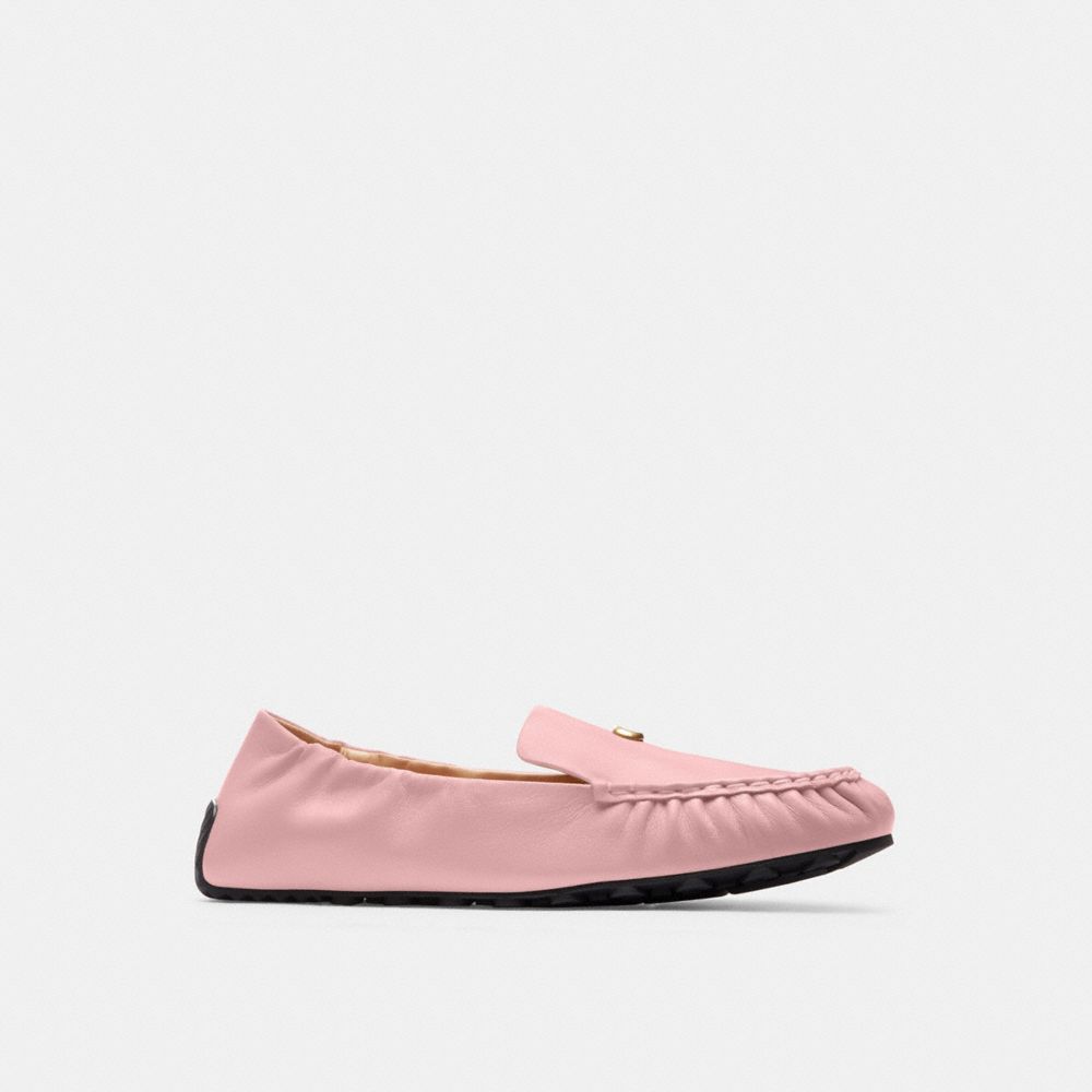 Pink Women Coach Ronnie Soft Loafers | NZ_CH17721