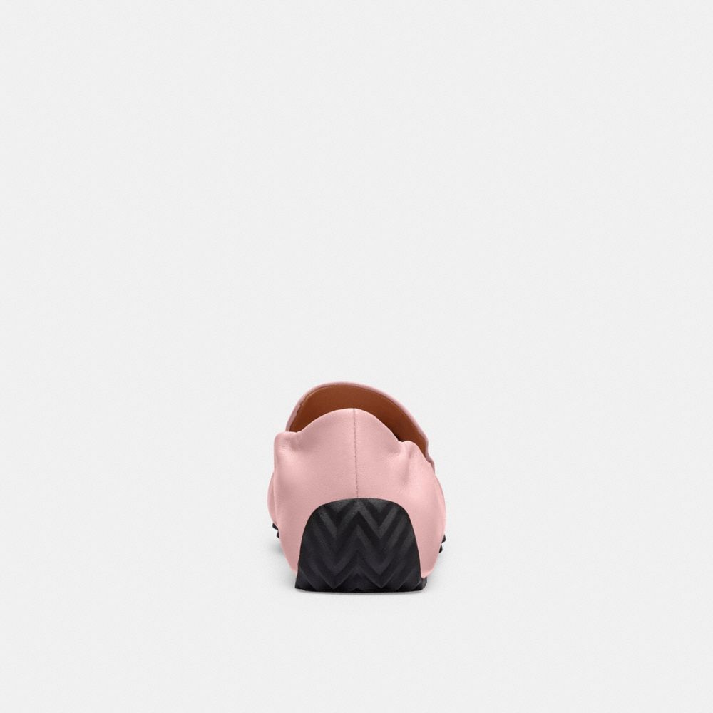 Pink Women Coach Ronnie Soft Loafers | NZ_CH17721