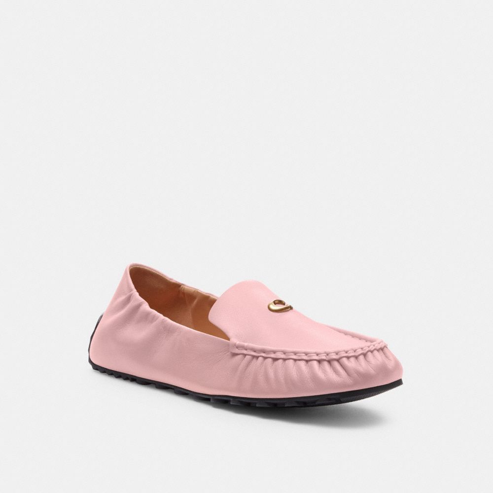 Pink Women Coach Ronnie Soft Loafers | NZ_CH17721