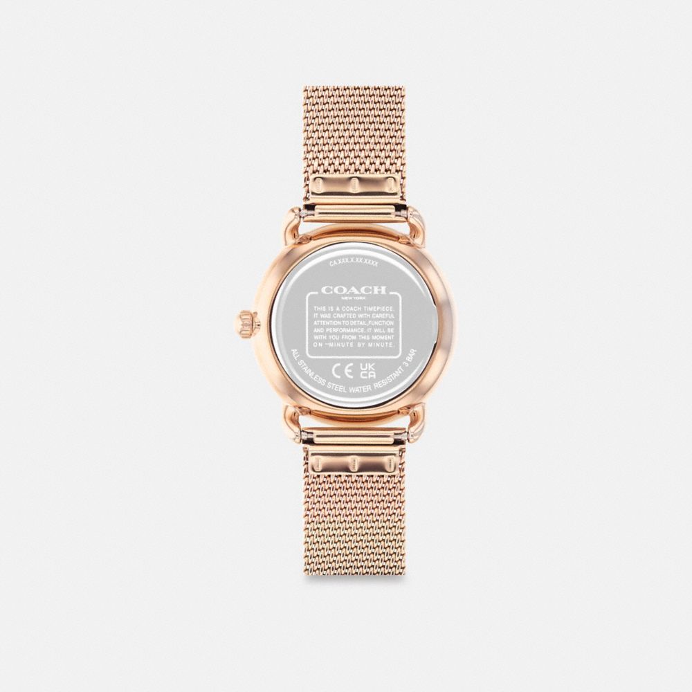 Rose Gold Women Coach Elliot 28 Mm Watches | NZ_CH70687