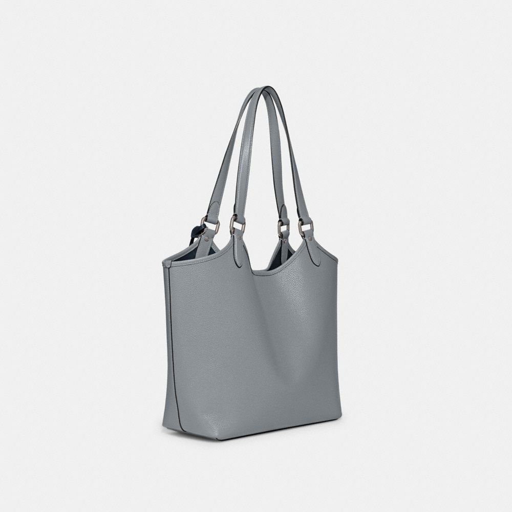 SGrey Blue Women Coach Day Tote Bag | NZ_CH12029