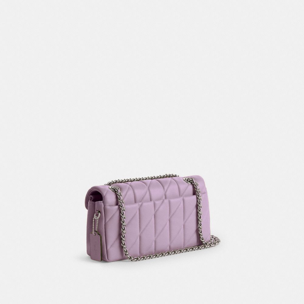 Silver / Purple Women Coach Tabby 26 With Quilting Nappa Leather Shoulder Bags | NZ_CH44522