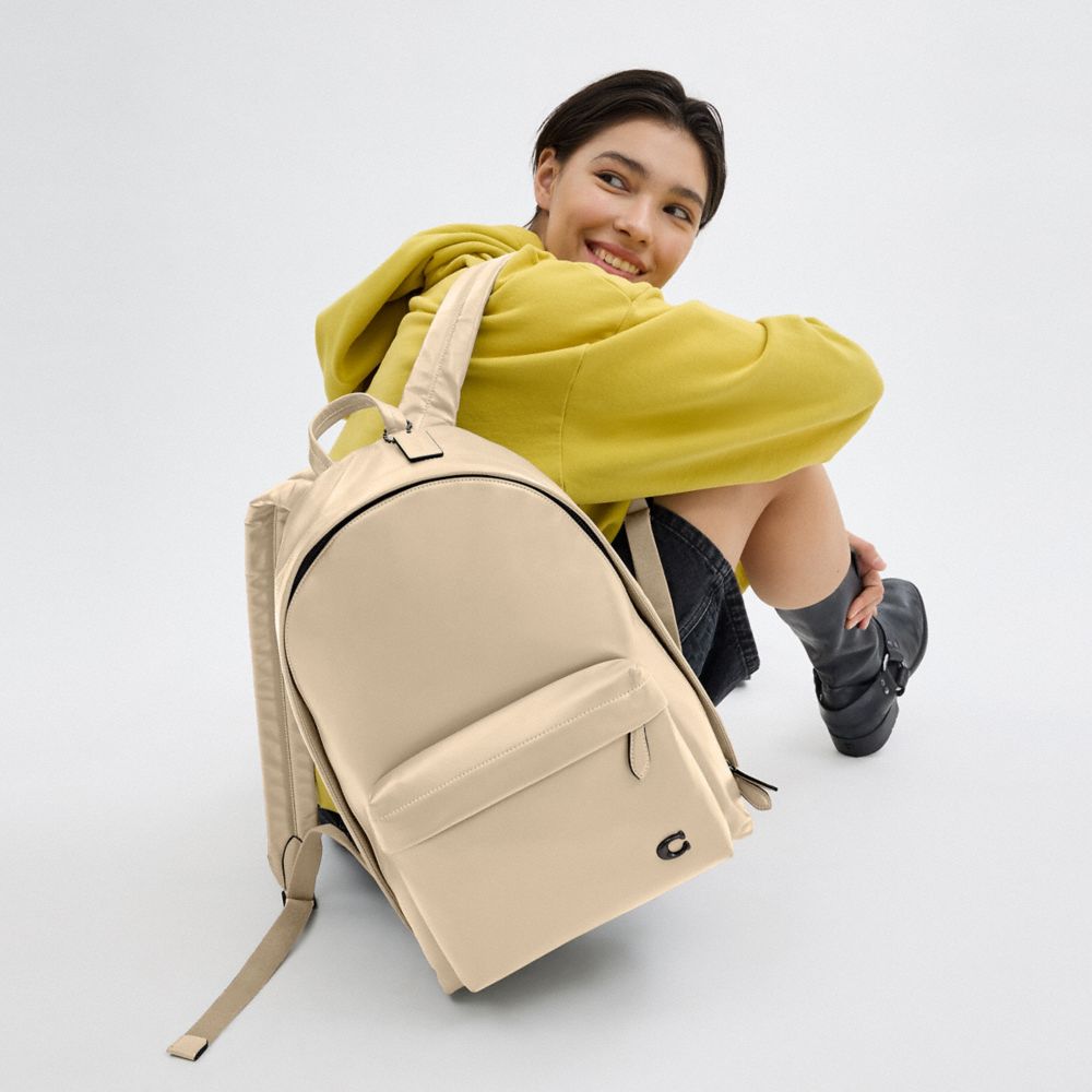 White Men Coach Hall Backpacks | NZ_CH93230