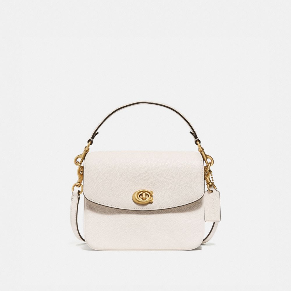 White Women Coach Cassie 19 Leather Crossbody Bags | NZ_CH25510