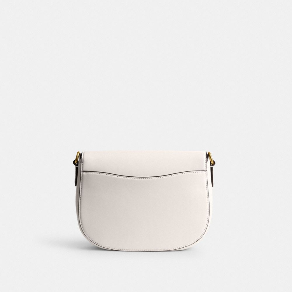 White Women Coach Harley Brass Crossbody Bags | NZ_CH58794