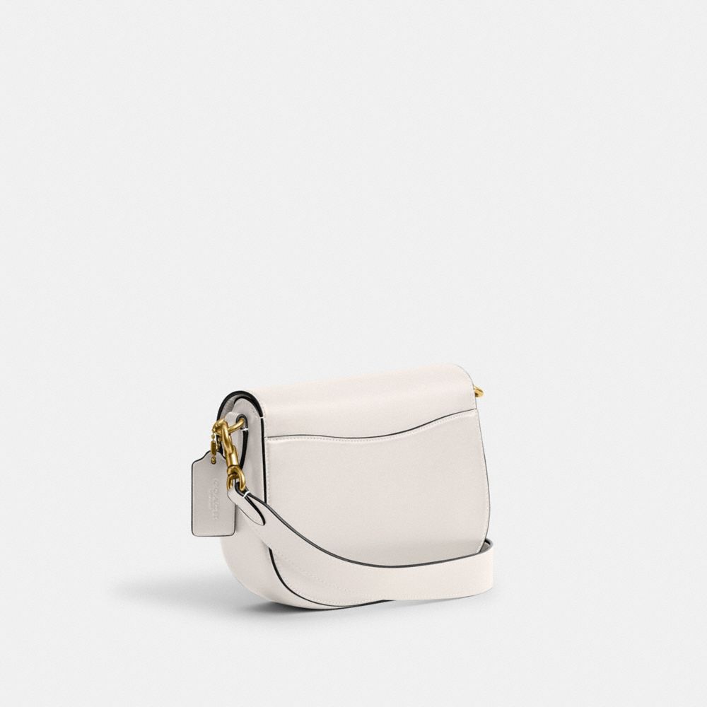 White Women Coach Harley Brass Crossbody Bags | NZ_CH58794