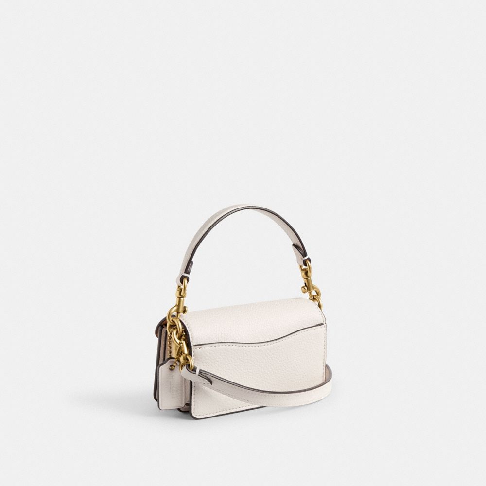 White Women Coach Tabby 12 Polished Pebble Leather Crossbody Bags | NZ_CH84505